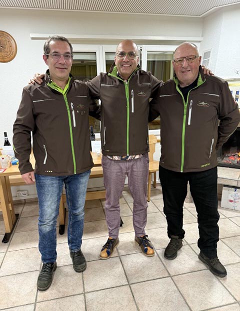 Sieger der Jahresmeisterschaft 50 m. Foto: zVg