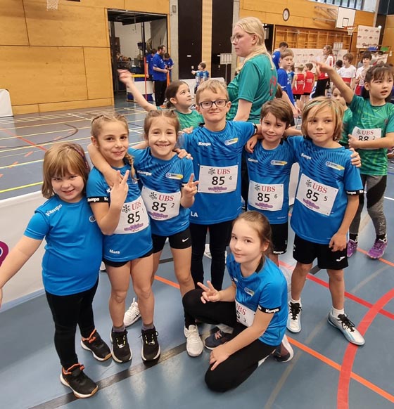 Das erfolgreiche U10-Mixed-Team. Foto: zVg