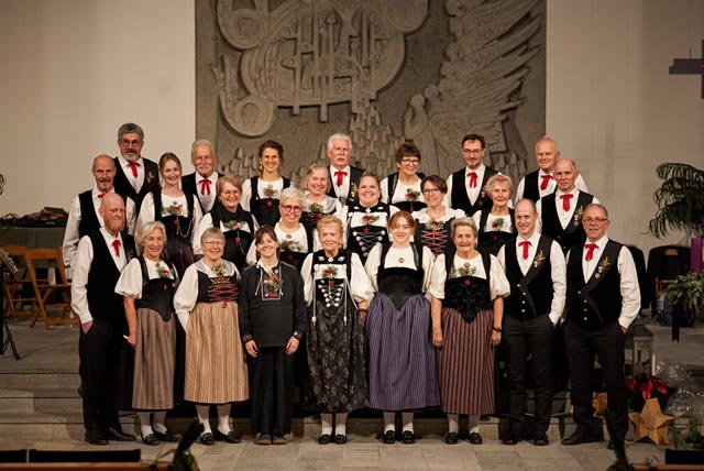 Das «Sunnebärgchörli Möhlin». Foto: Florian Wespisser/Fetelier.ch