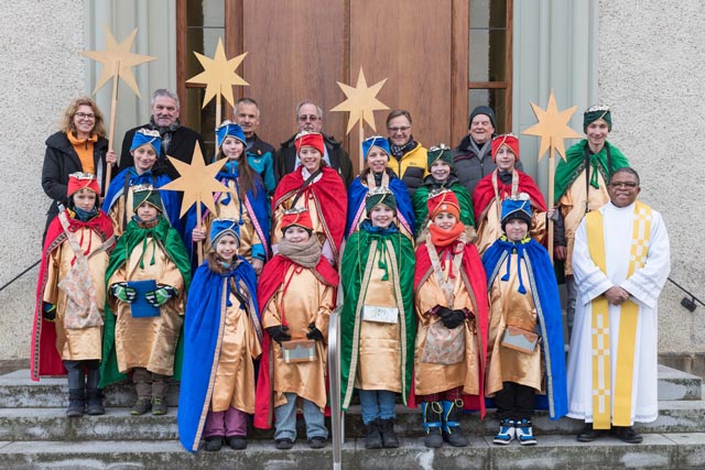 Sternsinger waren unterwegs in Sulz und Rheinsulz 