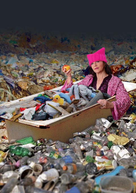 Kabarett mit Betty Dieterle am 1. Feburar im Meck Frick. Foto: zVg