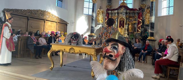 Fasnachtsgottesdienst in Frick. Foto: zVg