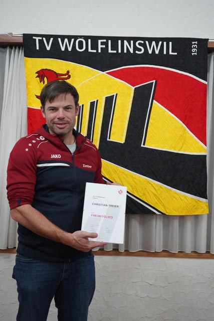 Das neue Freimitglied, Christian Treier. Foto: zVg