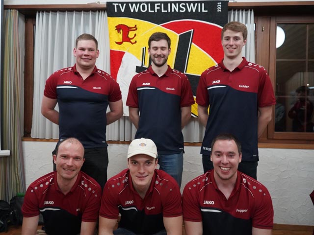 Technische Kommission (v.h.l.n.v.r.): Tobias Treier, Pascal Bircher, Mike Bircher, Daniel Bold, Elia Steck, Pascal Bircher. Foto: zVg