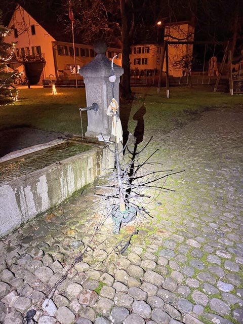 Brand in Hendschiken. Foto: Polizei AG