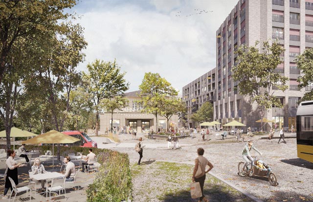 Ein einladender Ankunftsort: Der Gestaltungsplan für das Bahnhofareal entsteht aus der Zusammenarbeit vieler Fachleute. Foto: zVg