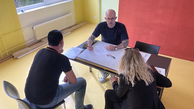 Gruppenarbeit im Rahmen des Lehrgangs Freiwilligen-Koordination. Foto: benevol Aargau