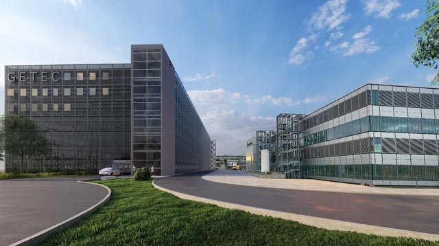 So soll das fertige Parkhaus in einem Jahr aussehen. Visualisierung: zVg