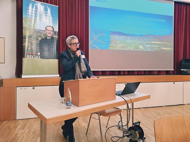 2026 wird Françoise Moser letztmals das Gemeindeseminar als Präsidentin leiten. Foto: Fricktal Regio Planungsverband