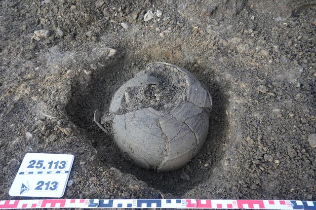 Gefundener Topf. Foto: Kantonsarchäologie BL