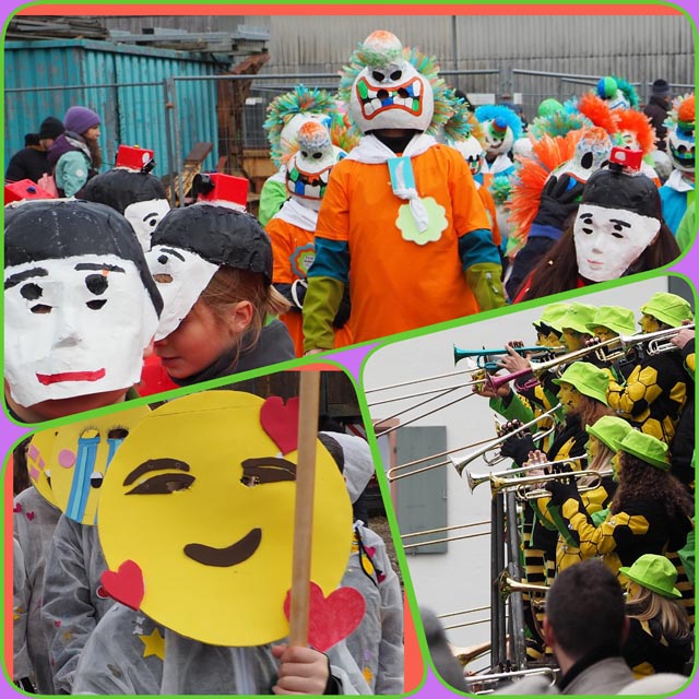 Der Fasnachtsumzug in Obermumpf stand unter dem Motto «Bee jappy».