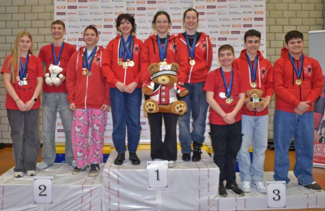 Der Nachwuchs des SSV Obersiggenthal eroberte in der U17-Gruppenmeisterschaft alle drei Podestplätze.