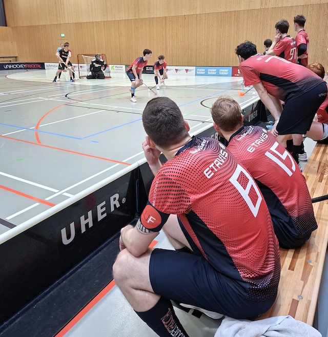 Erfolgreich: Die erste Mannschaft von Unihockey Fricktal