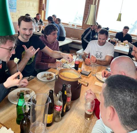 Eindrücke vom STV-Skiweekend. Foto: zVg