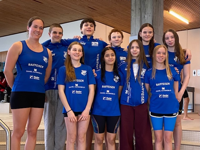 Schwimmer:innen SC Fricktal. Foto: zVg