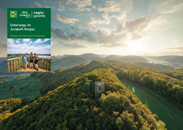 Ausgewählte Wander- und Velotouren, spannende Ausflugsziele sowie wertvolle Lebensräume der Region entdecken. Foto: © Michel Jaussi