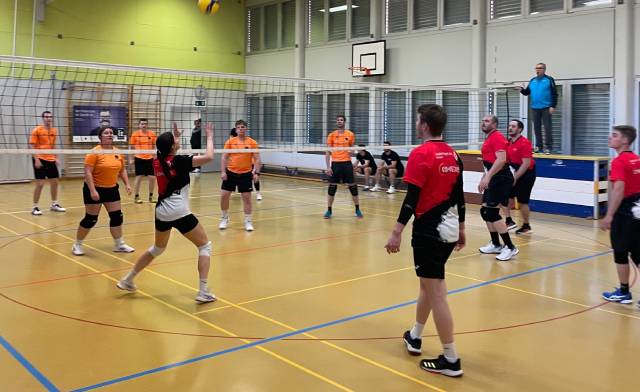 Spannende Begegnungen gab es in der Volleyball Night.